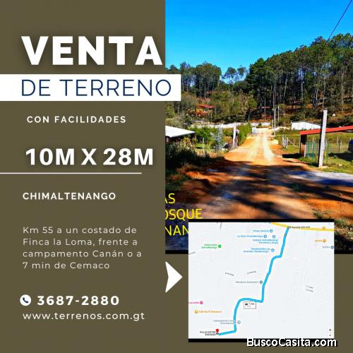Terreno en venta en Chimaltenango