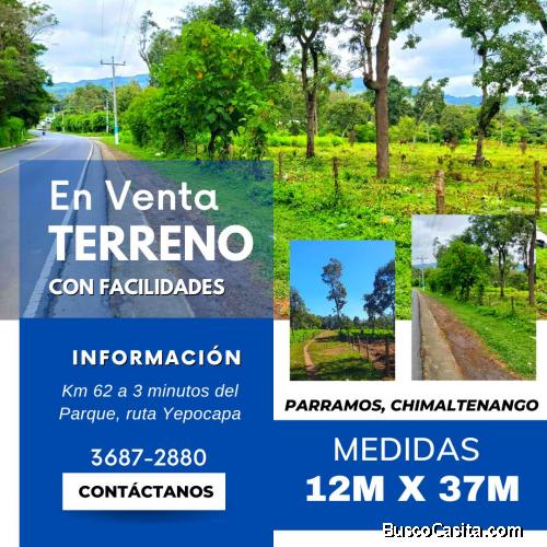 Lote en venta en Parramos