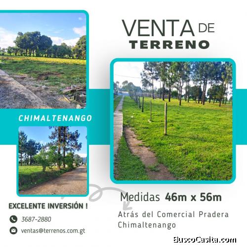 Venta de terreno en Chimaltenango, excelente ubicación