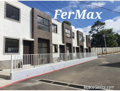 Se ALQUILA apartamento en San José Pinula,  2 niveles, 2 dormitorios,  1 parqueo