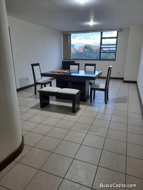 Apartamento en renta zona 14 cercano a Las Américas