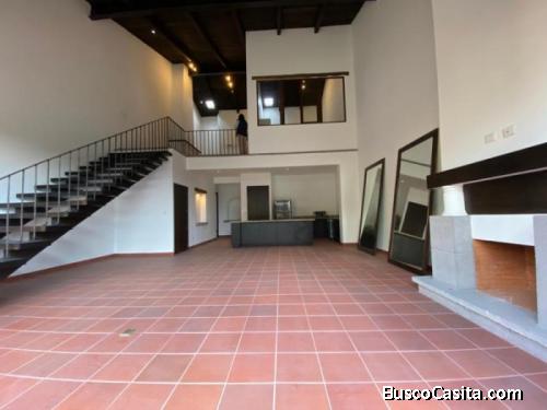 En venta o renta loft de 2 habitaciones, Panorama, Antigua G