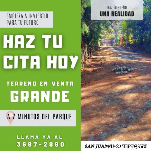 Llama ya y reserva tu terreno en San Juan Sacatepéquez
