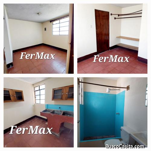 Se ALQUILA apartamento de 1 DORMITORIO, zona 19. La Florida 