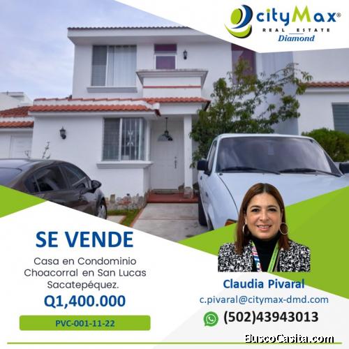 SE VENDE CASA EN VILLAS DE CHOCORRAL, SAN LUCAS