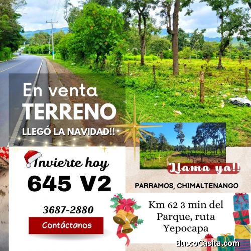 Llega navidad y ya tienes inmuebles a tu nombre en Parramos!?