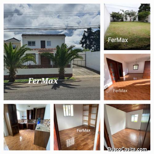 Se VENDE casa en San José Pinula.  Terreno grande de 12x36mts 