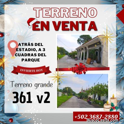 Engancha tu terreno en Siquinala, hoy!!