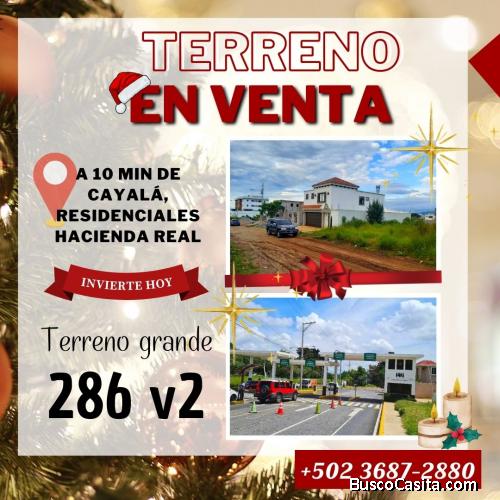 Invierte hoy en un terreno en la Ciudad de Guatemala!!