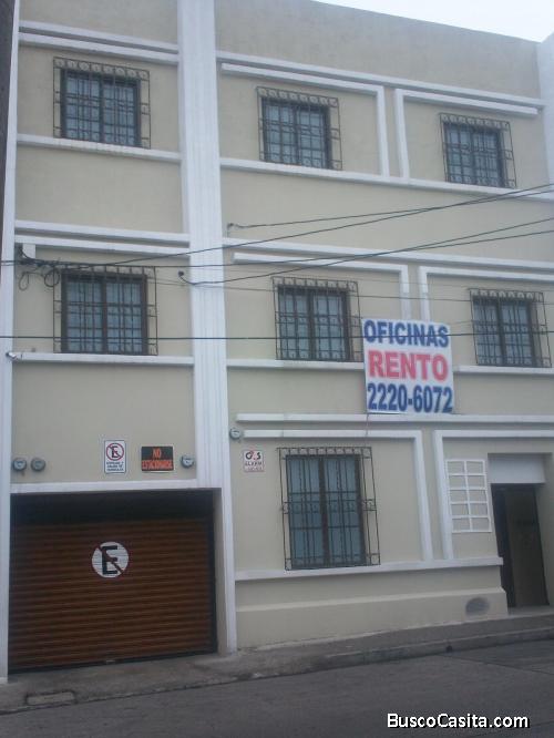 Oficinas de 2 ambientes Edificio Nouva, zona 1 En Renta ideal para Clinicas Medicas 