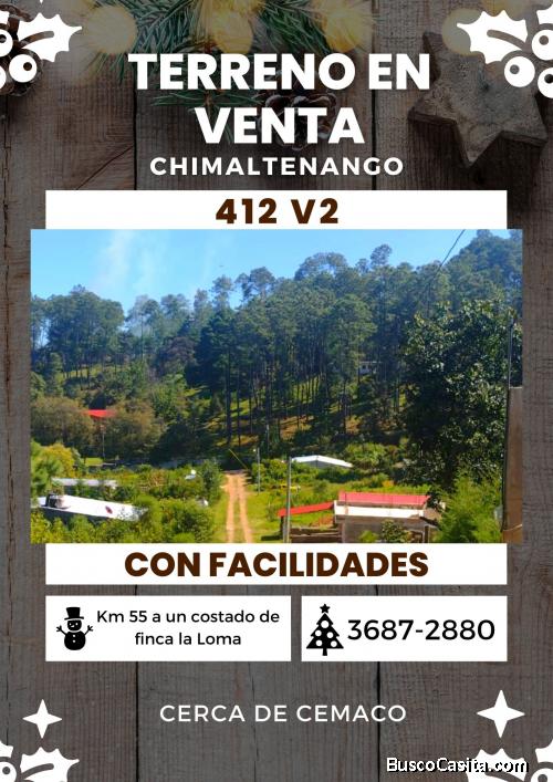Ya enganchaste tu terreno en Chimaltenango?