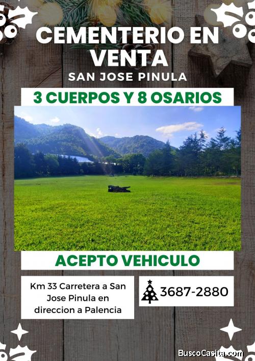 Ya adquiriste tu terreno en Cementerio los Jardines?