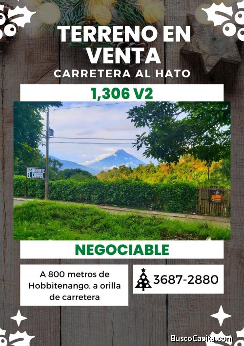Ya adquiriste tu terreno en Carretera al Hato? 