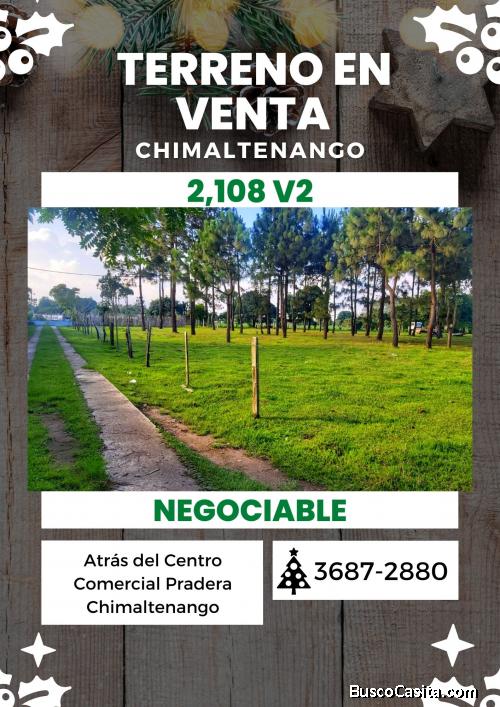 Ya adquiriste tu terreno en Chimaltenango?