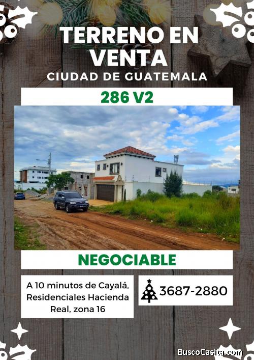 Ya adquiriste tu terreno en la Ciudad de Guatemala?