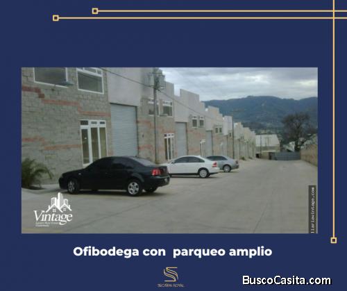 OFIBODEGA EN VENTA DENTRO DE COMPLEJO ZONA 21, FORUM BUSINESS, SECTOR DE ALMACENADORAS, ENTRADA PARA