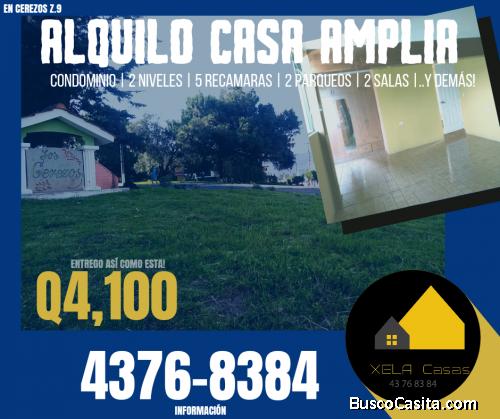 CASA EN ALQUILER EN LOS CEREZOS Z.9 DE XELA 