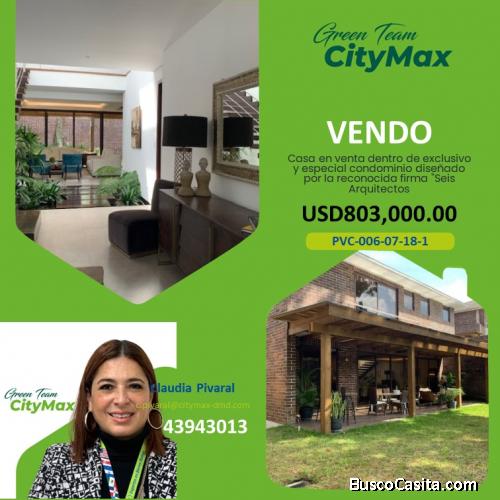 VENDO HERMOSA CASA EN CONDOMINIO SIENA DE SAN ISIDRO Z.16