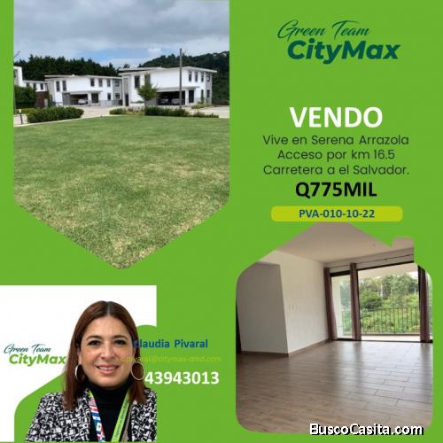 VENDO APARTAMENTO EN SERENA DE ARRAZOLA, CAES