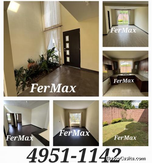 ALQUILO casa en la entrada a San José Pinula 