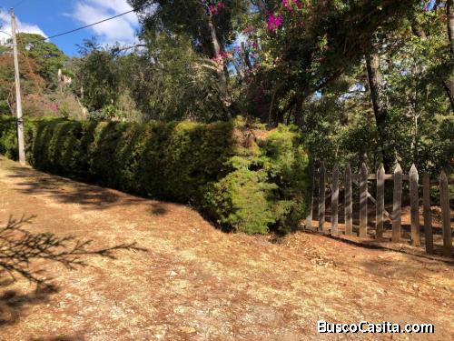 Terreno de 15,578 varas ingreso Club Campestre la Montaña dos frentes