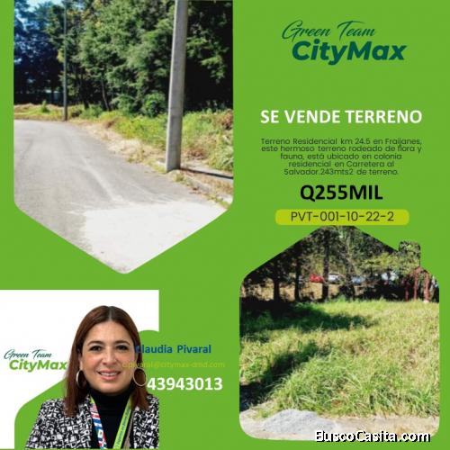 VENDO TERRENO EN VILLAS LA JOYA KM 28.5