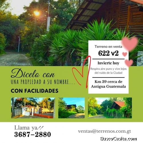 Regale amor, regale un terreno en San Miguel Milpas Altas