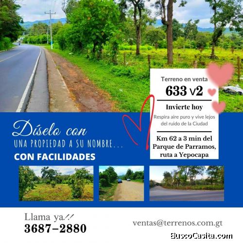 Regale amor, regale un terreno en Parramos