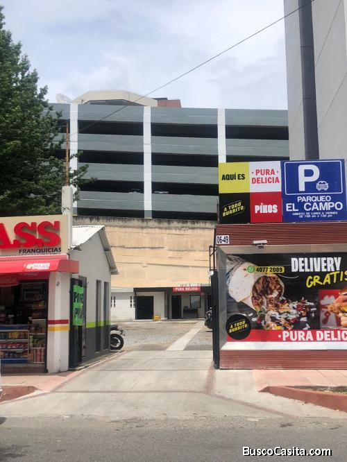Terreno en renta en zona 14 cerca de Europlaza