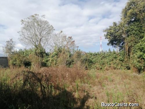 Terreno a orilla de calle en venta en el Tejar #Chimaltenango