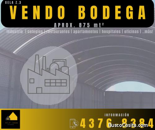 VENDO PROPIEDAD AMPLIA EN XELA Z.3  . APROX DE 875 MT² 