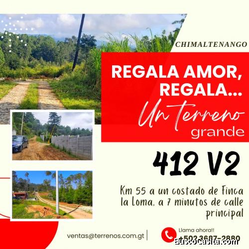 Deja de pagar alquiler e invierte en Chimaltenango