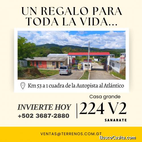 Obtén tu casa en Sanarate, hoy, hoy!!