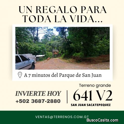 Obtén tu terreno en San Juan, hoy, hoy!!