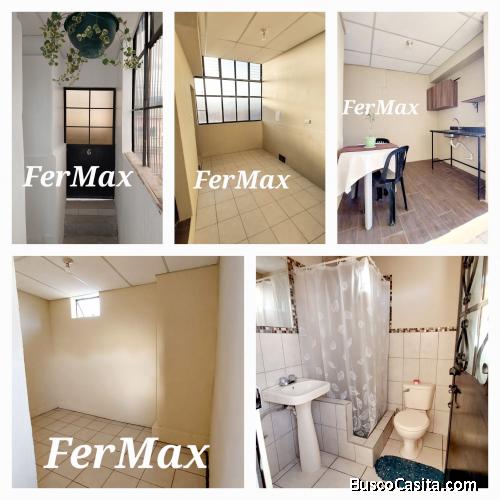 Se ALQUILA Estudio-apartamento en zona 4 de Mixco,  Monserrat 