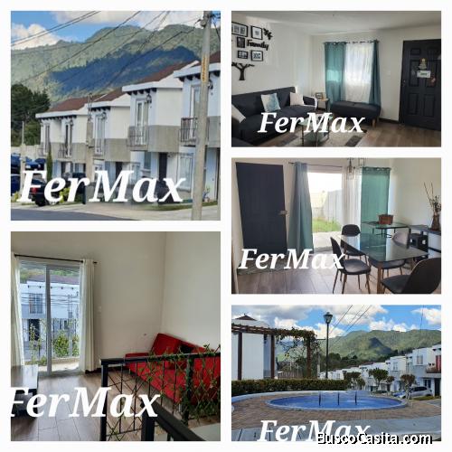 Se ALQUILA casa en San José Pinula . 3 Dormitorios y Estudio 