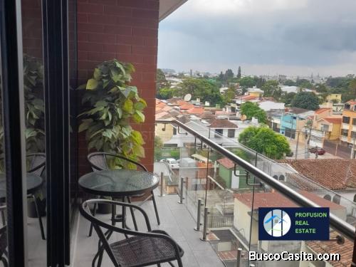 Alquilo  Hermoso  y completo Apartamento de dos habitaciones, Edificio Aralia II, zona 11