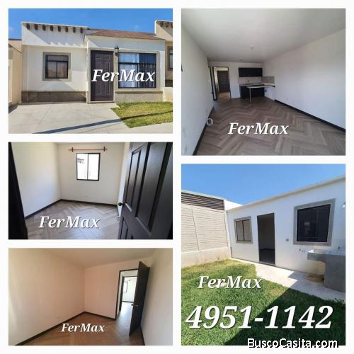 ALQUILO casa en San José Pinula,  de 1 nivel 