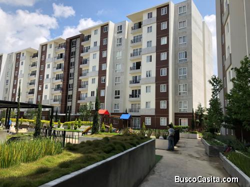 ALQUILO APARTAMENTO PARQUE 7. AMUEBLADO. FINAL CALZADA ROOSEVELT. 8vo. NIVEL