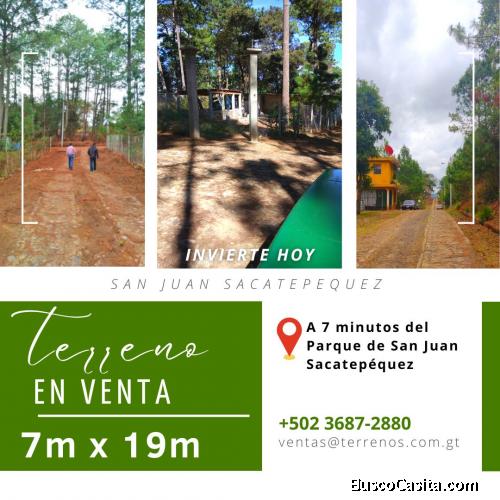 Llama ya e invierte tu dinero hoy en San Juan Sacatepequez