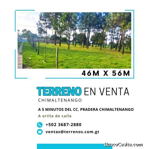 Asegura hoy tu inversion en Chimaltenango