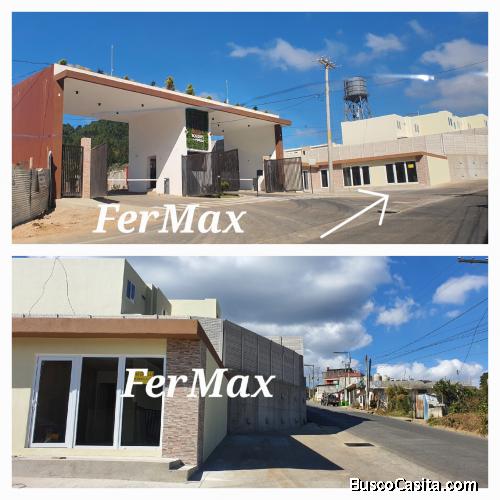 ALQUILO LOCAL  en San José Pinula.  Entrada al condominio Bosques de Pinula