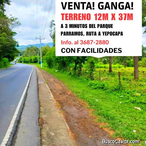 Parramos, terrenos con facilidades