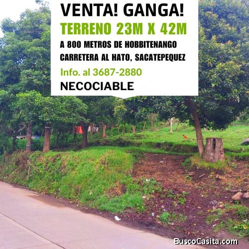 Carretera al Hato, terreno negociable