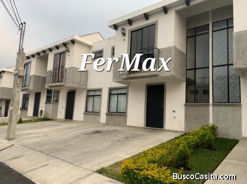 ALQUILO casa en San José Pinula,  doble garita de seguridad 