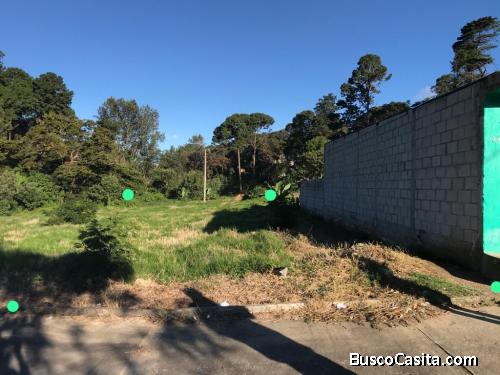 Vendo Terreno en Colonia Bosques del Ensueño, San Juan Sacatepéquez.