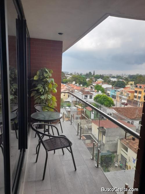 SE RENTA APARTAMENTO EN EDIFICIO ARALIA 2 EN ZONA 11