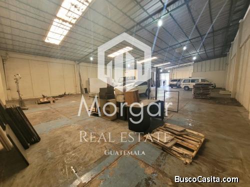 ALQUILER DE BODEGA DE 500MTS² EN ZONA 13