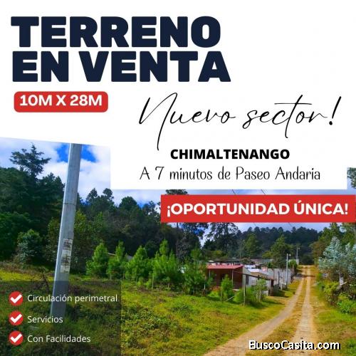 CHIMALTENANGO, terreno a excelente precio