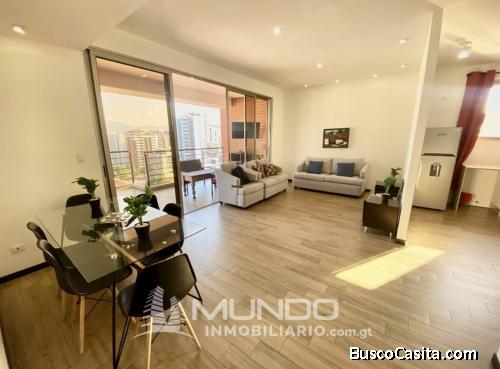 PENTHOUSE EN RENTA AMOBLADO ZONA 14
